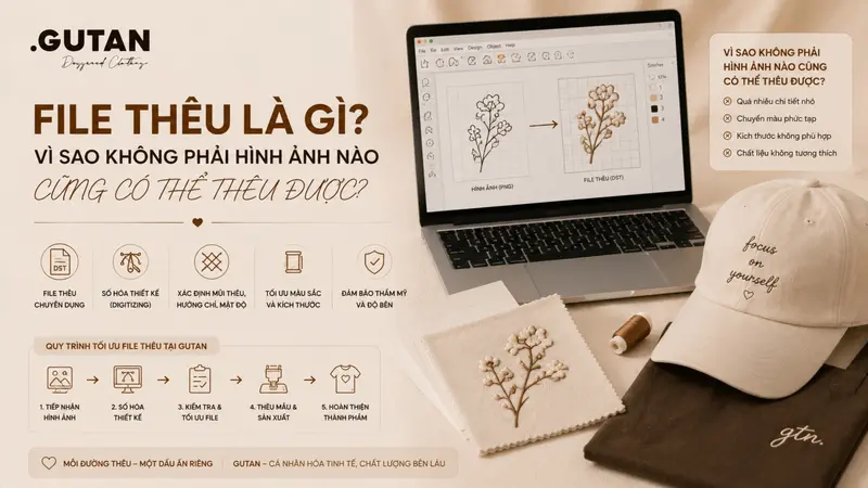 What is an Embroidery File? Why Can't All Images Be Embroidered?